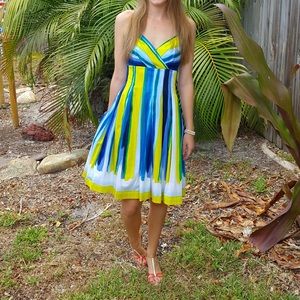 Calvin Klein Dress 💙💛💚